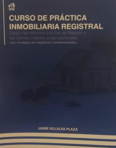Curso de práctica inmobiliaria registral