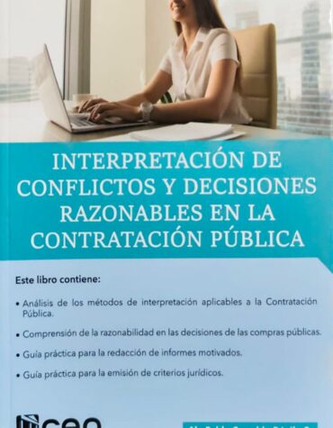 Interpretación de conflictos y decisiones razonables en la contatación pública