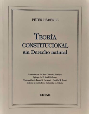 Teoría constitucional sin Derecho natural