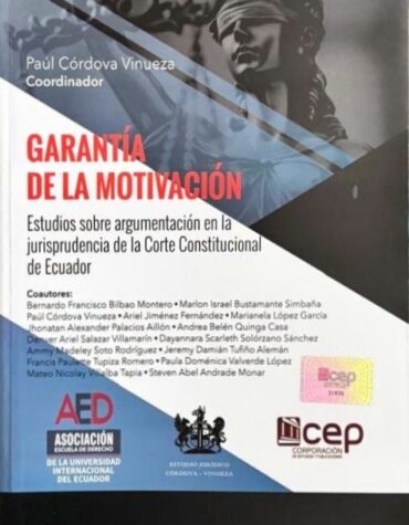 Garantía de la motivación, Estudios sobre argumentación en la jurisprudencia de la Corte Constitucional del Ecuador