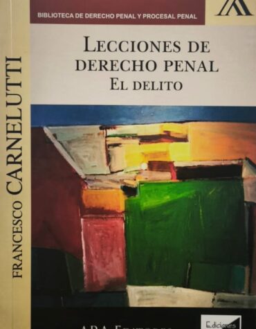 Lecciones de Derecho Penal